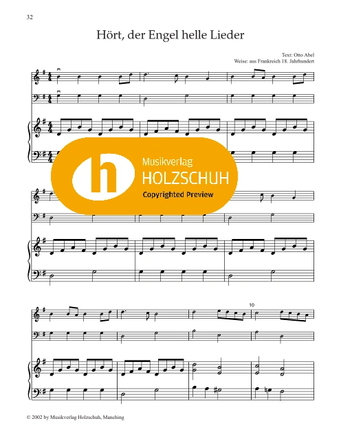 Hört, der Engel helle Lieder